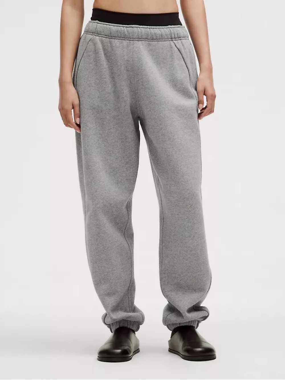 Lululemon Scuba Mid-rise Oversized Jogger Heather Med Grey Tall